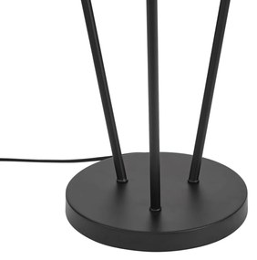 Moderná stojacia lampa čierna 3-svetlá GU10 35mm - Thomas