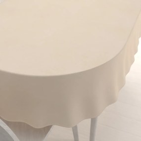 Biante Teflónový oválny obrus TF-002 Svetlo béžový 120x180 cm