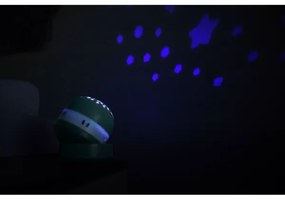 Beaba - projektor s melódiou PIXIE, USB/5V, 1300 mAh, zelený