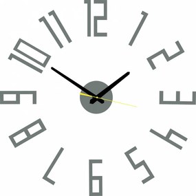 Nástenné hodiny Quartz, nalepovacie dekorácie, 3D zrkadlové nálepky Xmomo X0018-Wall clock HEU-