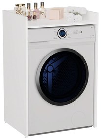 Kúpeľňová skrinka na práčku POLA biela
