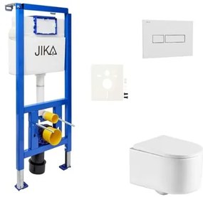 Závesný wc set do ľahkých stien / predstenová SAT SIKOJSREX72, 1 ks