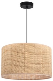 Závesné svietidlo Rattan, 1x ratanové tienidlo, (fi 35cm), b