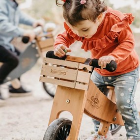 Drevené balančné odrážadlo Tiny Tot Plus 2v1 drevená
