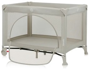 Lionelo - Cestovná postieľka LAURA Beige Sand