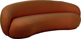 Oranžovodrzavá velká sofa Lounge Snow Poplar - 234*116*73cm