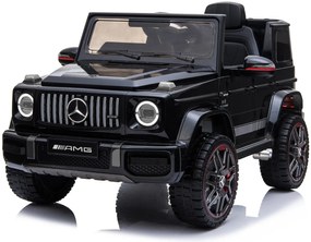 Detské elektrické autíčko na diaľkové ovládanie BestBerg BBCC-60B - Mercedes-Benz AMG G63 / od 3 rokov / nosnosť 25 kg / čierna
