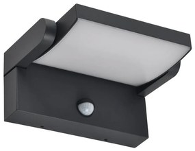 Brilagi-LED Vonkajšie nástenné svietidlo so senzorom ANKLE LED/18W/230V 4000K IP65 77966