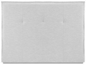 Krémovobiele čelo postele 140x120 cm Monica – Milo Casa