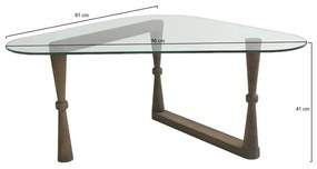 Konferenčný stolík Orte Walnut