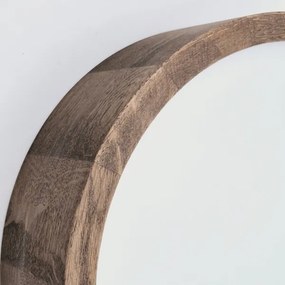 Brilagi - LED Stropné svietidlo CARVALHO SLIM 1xE27/60W/230V dub orech pr. 27 cm