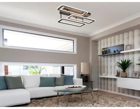 LED Stmievateľný prisadený luster LED/90W/230V 3000-6500K + diaľkové ovládanie