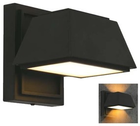 LED Vonkajšie nástenné svietidlo LED/15W/230V IP65 4000K čierna