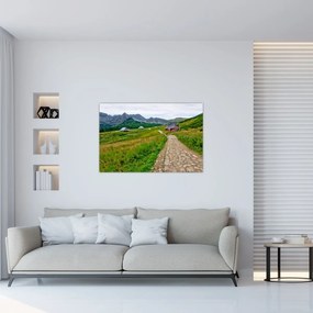 Obraz - Portrét leoparda (90x60 cm)