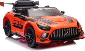 LEAN CARS Elektrické autíčko Mercedes AMG GT3, oranžové