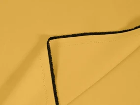 Biante Zatemňovací záves Blackout BKU-109 Horčicový  - šírka 140 cm 140x140 cm