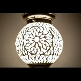 Mosaic lampa závesná orientálna Globe CRYSTAL Ø15