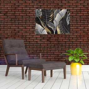 Obraz - Zlatá džungľa (70x50 cm)