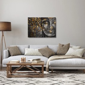 Sklenený obraz - Zjednotenie múdrostí (70x50 cm)