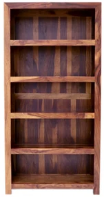 Knižnica Kali 90x180x35 indický masív palisander Only stain