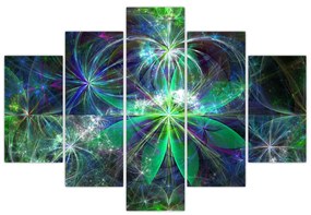 Obraz - Abstraktné geometrické tvary (150x105 cm)