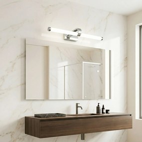 Toolight Rea, Kúpeľňové nástenné LED svietidlo APP1882-1W 60cm CHROME, OSW-66037