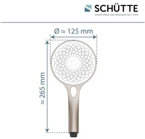 Schütte Ručná sprcha Capri (bledoružová matná)  (100367138)