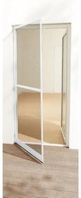 Livarno home Hliníková sieťka proti hmyzu na dvere, 1,0 x 2,1 m (biela)  (100345274)