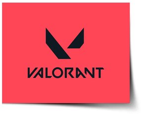Sablio Plagát VALORANT Red - 90x60 cm
