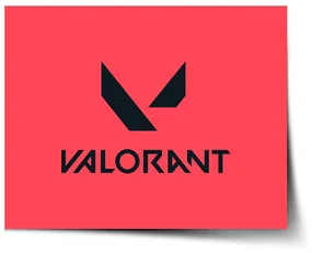 Sablio Plagát VALORANT Red - 90x60 cm