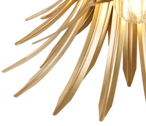 Stropné svietidlo Art Deco zlaté - Wesley