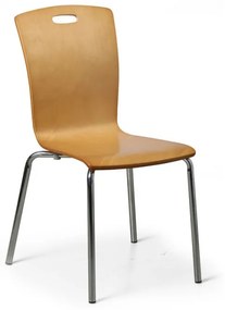 Jedálenská stolička RITA 3+1 ZADARMO, orech
