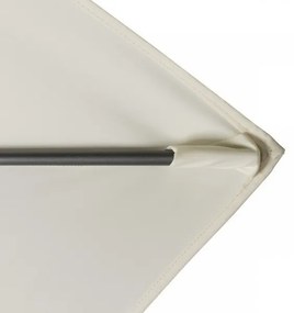 Derby Basic Lift NEO 2,5 x 2 m – naklápací slnečník s kľukou hnedá (kód farby 846), 100 % polyester