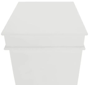 Košíková komoda Blanco - biela
