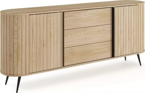 Komoda so zásuvkami Luvio 196 cm - dub cremona