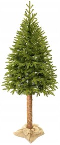 Dekorstudio Umelý Vianočný stromček na pni 3D Smrek 180cm