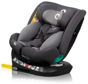 Lionelo - Autosedačka s otočnou základňou BASTIAAN ONE i-Size 40-150 cm Grey Stone