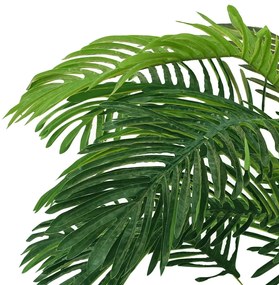 Umelá palma Cycas s kvetináčom 140 cm zelená