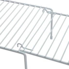 CONFORTIME Prídavná polica, rozťahovacia, výsuvná, biela, 38-68cm x 26 EXTENSIBLE2