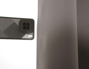 Sivo hnedý záves OXFORD 140x250 cm Zavesenie: Kovové krúžky