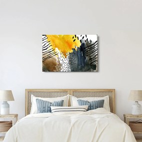 Obraz - Abstraktný akvarel (90x60 cm)