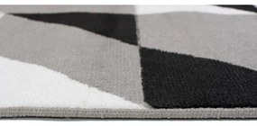 Kusový koberec PP Lester sivočervený 160x229cm