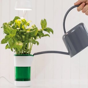 Kvetináč s UV Lampičkou a samozavlažovacím systémom