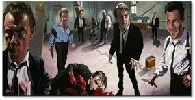 Art Group Obraz na plátne Reservoir Dogs The Meeting Place Reed Justin Rozmery: 100 x 50 cm
