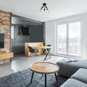 Rabalux 6809 - Prisadený luster ALMUS 5xE27/60W/230V