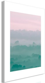 Artgeist Obraz - Foggy Dawn (1 Part) Vertical Veľkosť: 20x30, Verzia: Na talianskom plátne