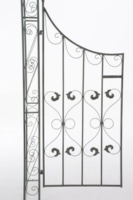 Oblúk na ruže Sima s bránkou - Zelená antik