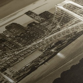 Obraz - Zlaté veľkomesto (120x50 cm)