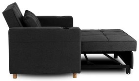 Kreslo JEREMY čierne