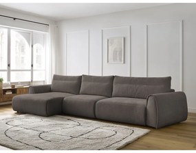 Hnedá rohová pohovka Aden – Bobochic Paris